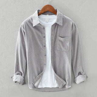 Adrian Moretti | Casual Corduroy Shirt For Men