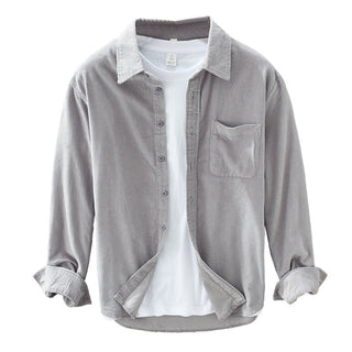 Adrian Moretti | Casual Corduroy Shirt For Men