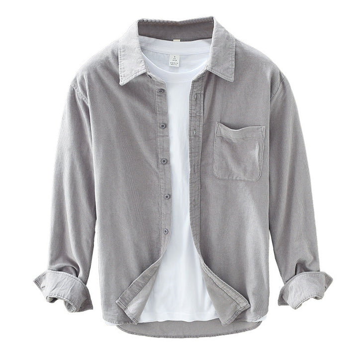 Adrian Moretti | Casual Corduroy Shirt For Men