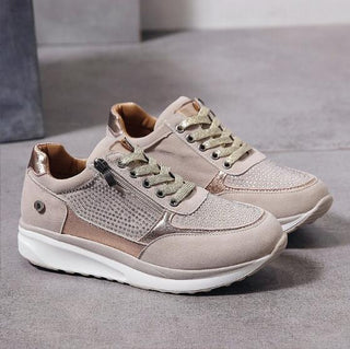 Camille Laurent | Orthopedic Zip Sneakers For Women