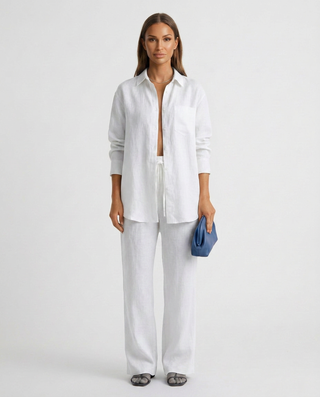 Sophie Laurent | Relaxed Linen Lounge Set For Women