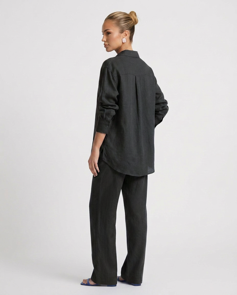 Sophie Laurent | Relaxed Linen Lounge Set For Women