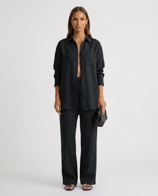 Sophie Laurent | Relaxed Linen Lounge Set For Women