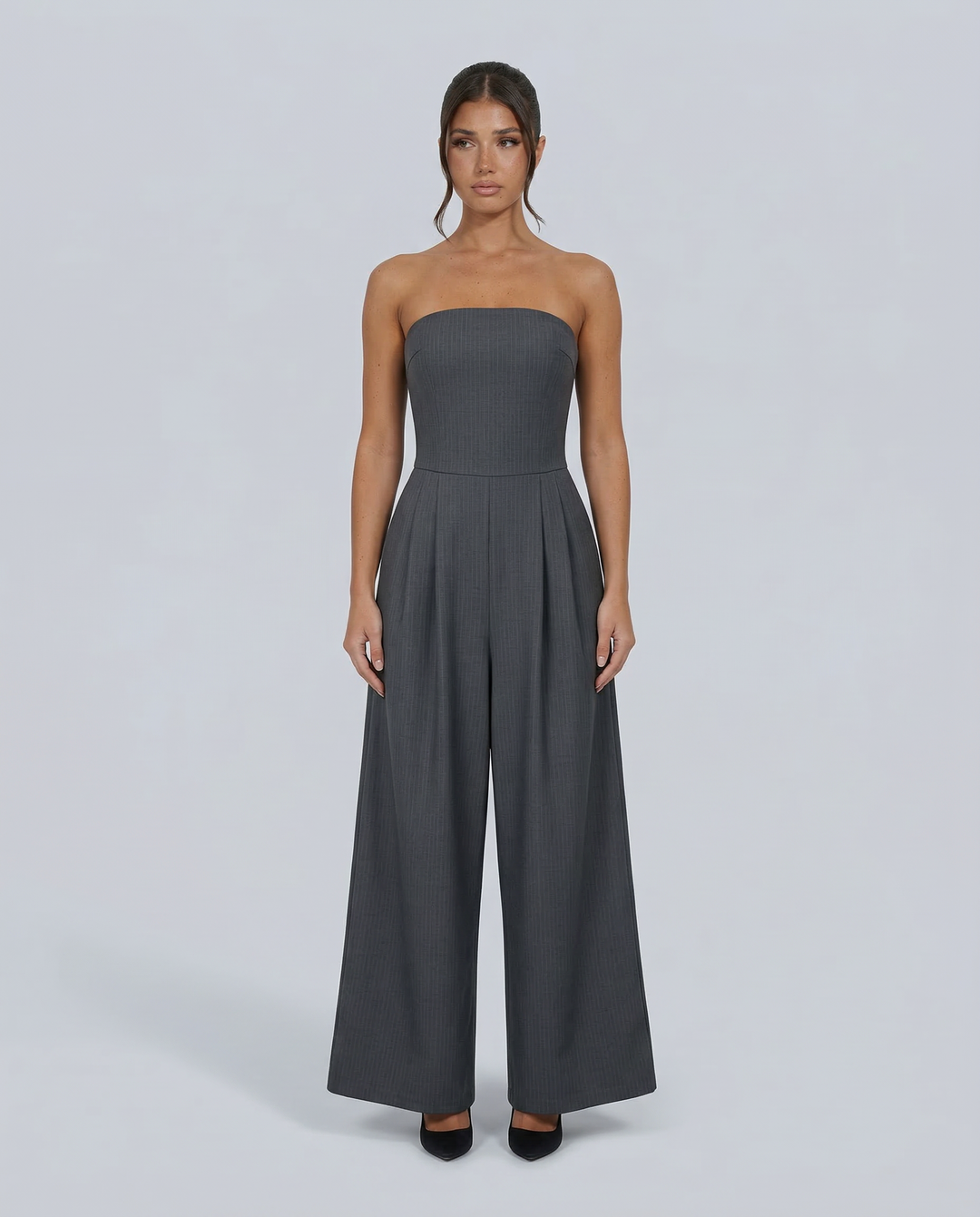 Bianca Laurent | Strapless Wide Leg Jumpsuit For Women