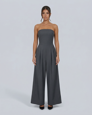 Bianca Laurent | Strapless Wide Leg Jumpsuit For Women