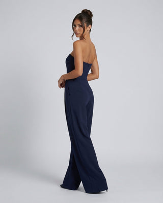 Bianca Laurent | Strapless Wide Leg Jumpsuit For Women