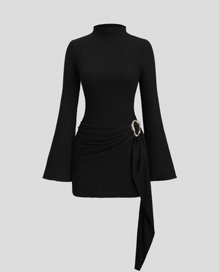 Sienna Bellucci | Ribbed Knit Mini Dress For Women