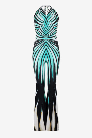 Harper Tindall | Printed Halter Neck Jumpsuit For Women