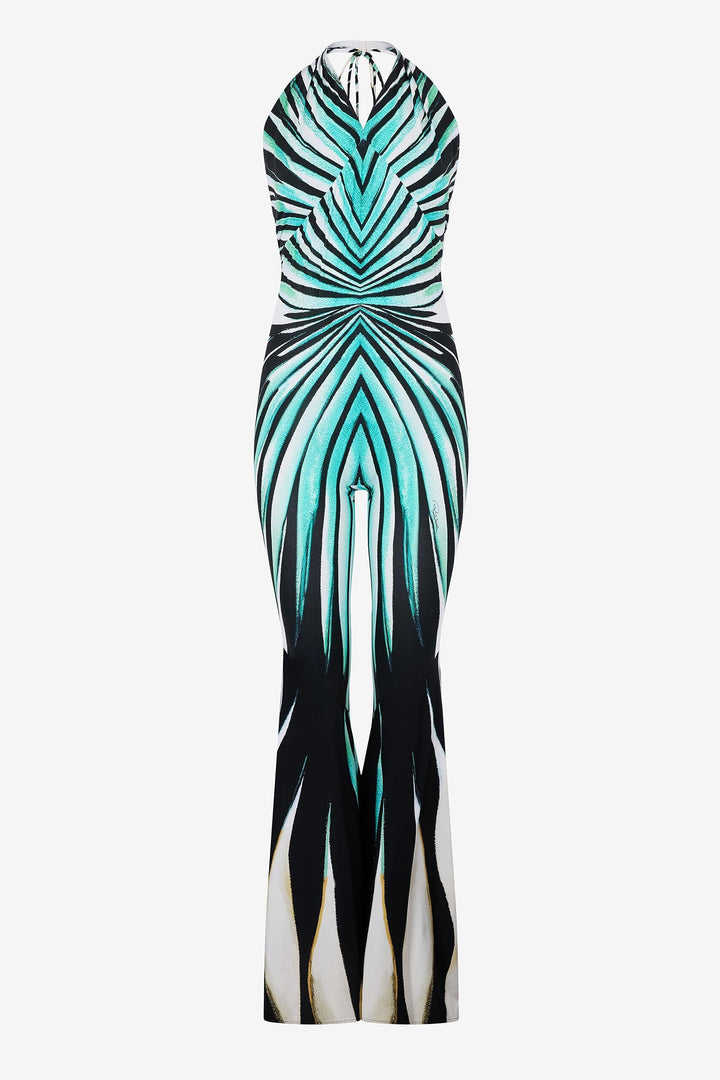 Harper Tindall | Printed Halter Neck Jumpsuit For Women