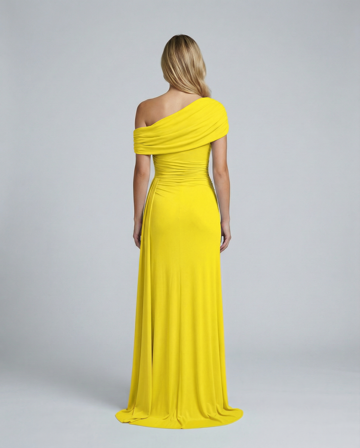 Celeste Moreau | Elegant Off Shoulder Maxi Dress For Women