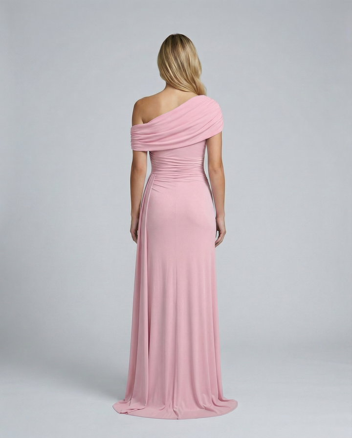 Celeste Moreau | Elegant Off Shoulder Maxi Dress For Women