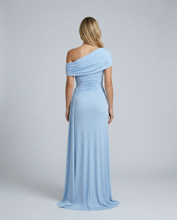 Celeste Moreau | Elegant Off Shoulder Maxi Dress For Women