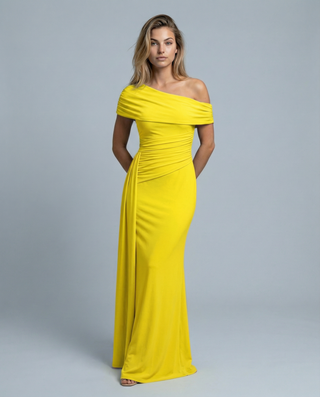 Celeste Moreau | Elegant Off Shoulder Maxi Dress For Women