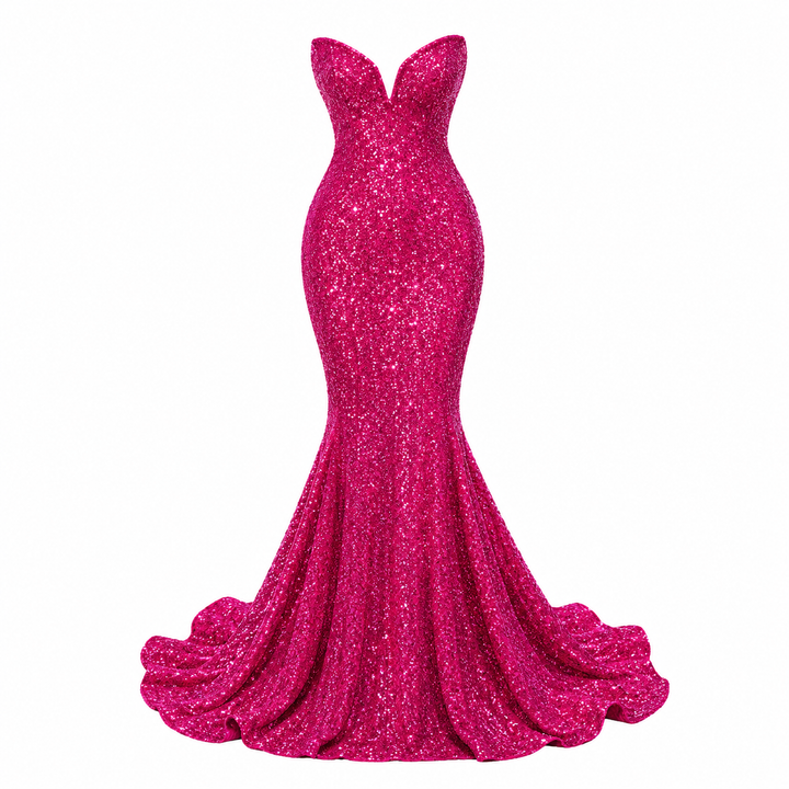 Ruby Stanton | Sequin Mermaid Maxi Evening Dress For Women
