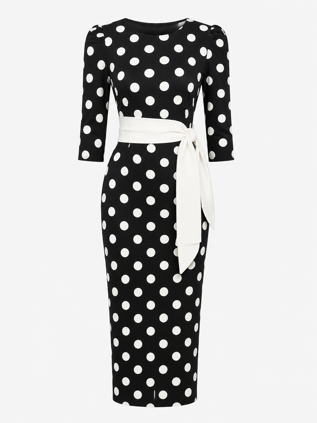 Ruby Turner | Polka Dot Midi Dress For Women