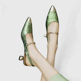Ava Whitfield | Kitten Heel Slingback Pumps For Women