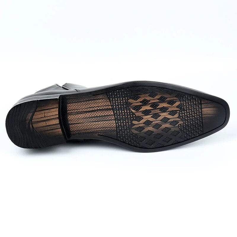 Alessio Romano | Minimalist Leather Chelsea Boots For Men
