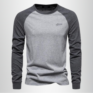 James Whitmore | Raglan Long Sleeve Shirt For Men