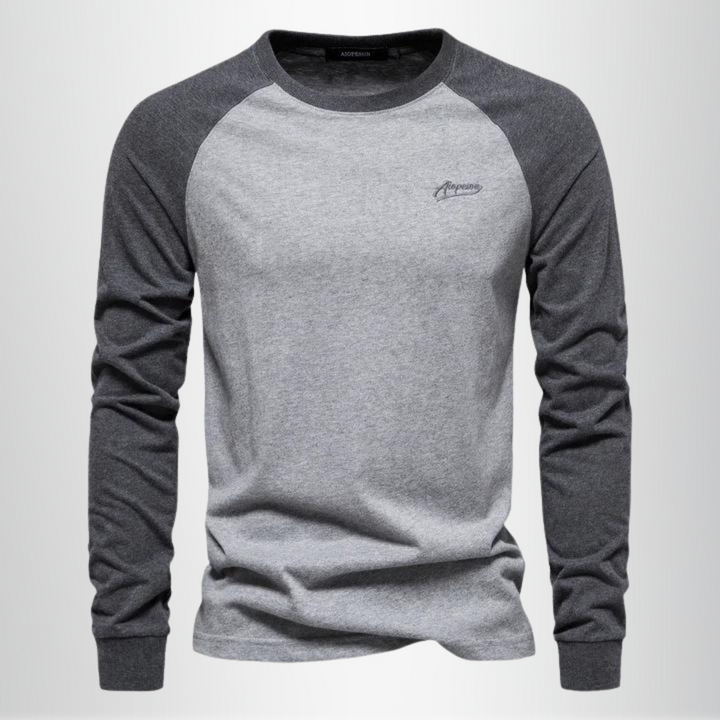 James Whitmore | Raglan Long Sleeve Shirt For Men