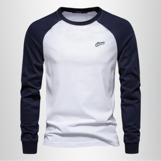 James Whitmore | Raglan Long Sleeve Shirt For Men
