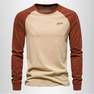 James Whitmore | Raglan Long Sleeve Shirt For Men