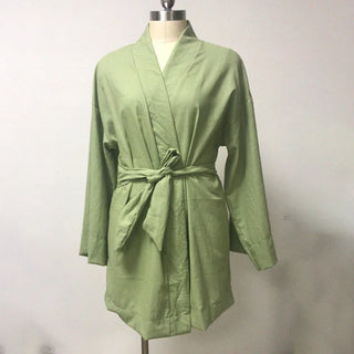 Isabella Laurent | Cotton Linen Mini Dress For Women