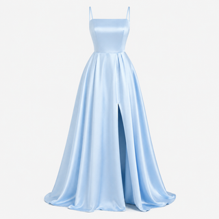 Scarlett Kennedy | Split Satin Evening Gown For Women