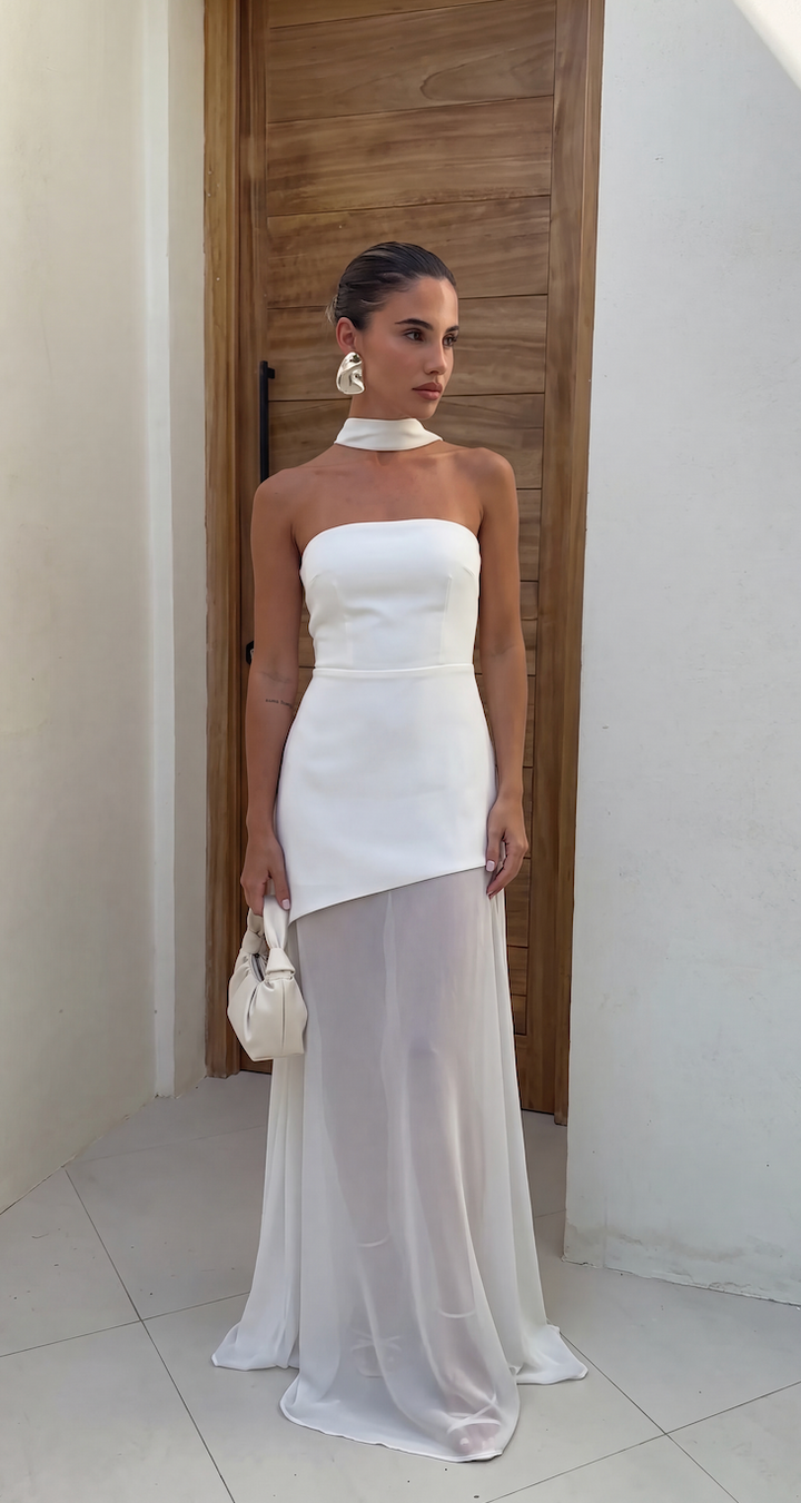 Sophia Brennan | Asymmetrical Maxi Dress For Women