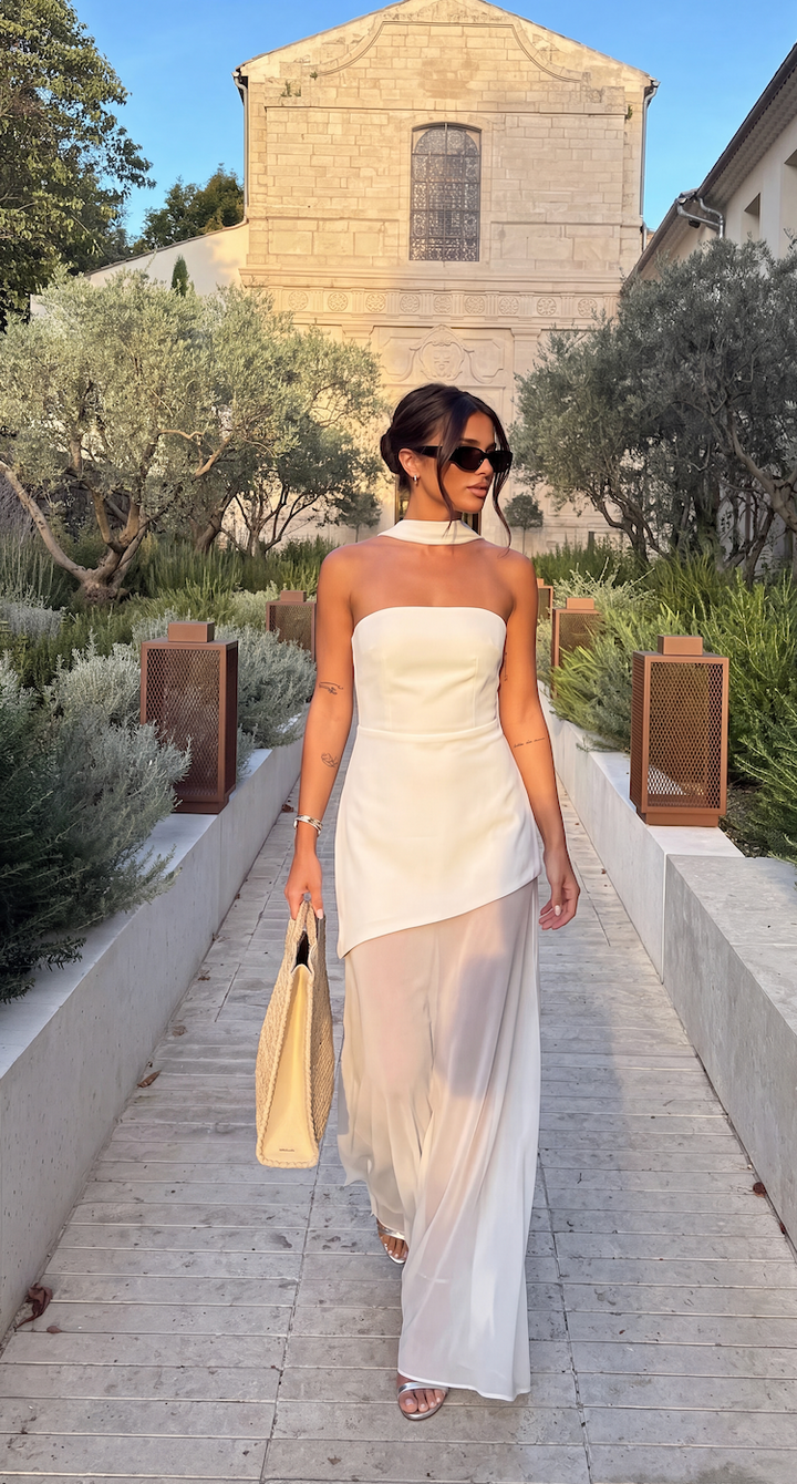 Sophia Brennan | Asymmetrical Maxi Dress For Women