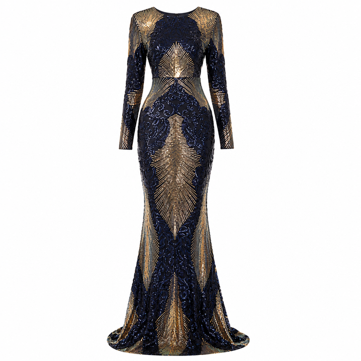 Sophia Crestwood | Sequin Mermaid Evening Gown For Women