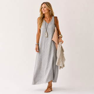 Sophie Anderson | Cotton-Linen Maxi Dress For Women