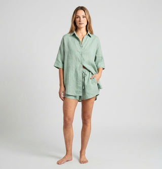 Sophie Delacroix | Breezy Linen Two-Piece Set For Women