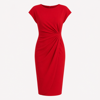 Sophie Hargreaves | Ruched Waist Midi Dress For Women