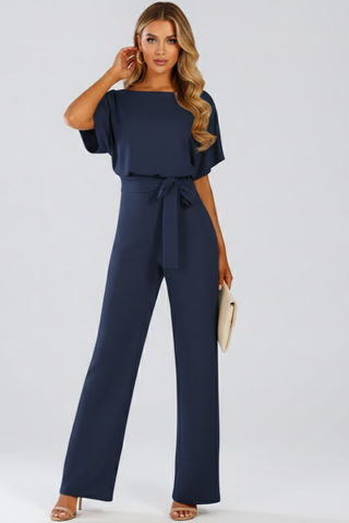 Valentina Monroe | Elegant Wide Leg Jumpsuit For Women