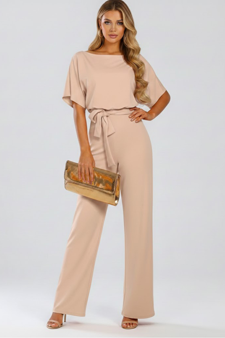 Valentina Monroe | Elegant Wide Leg Jumpsuit For Women