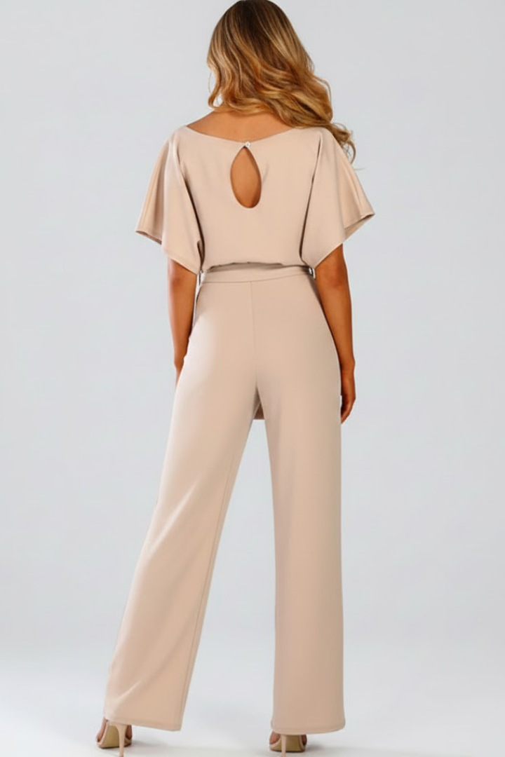 Valentina Monroe | Elegant Wide Leg Jumpsuit For Women