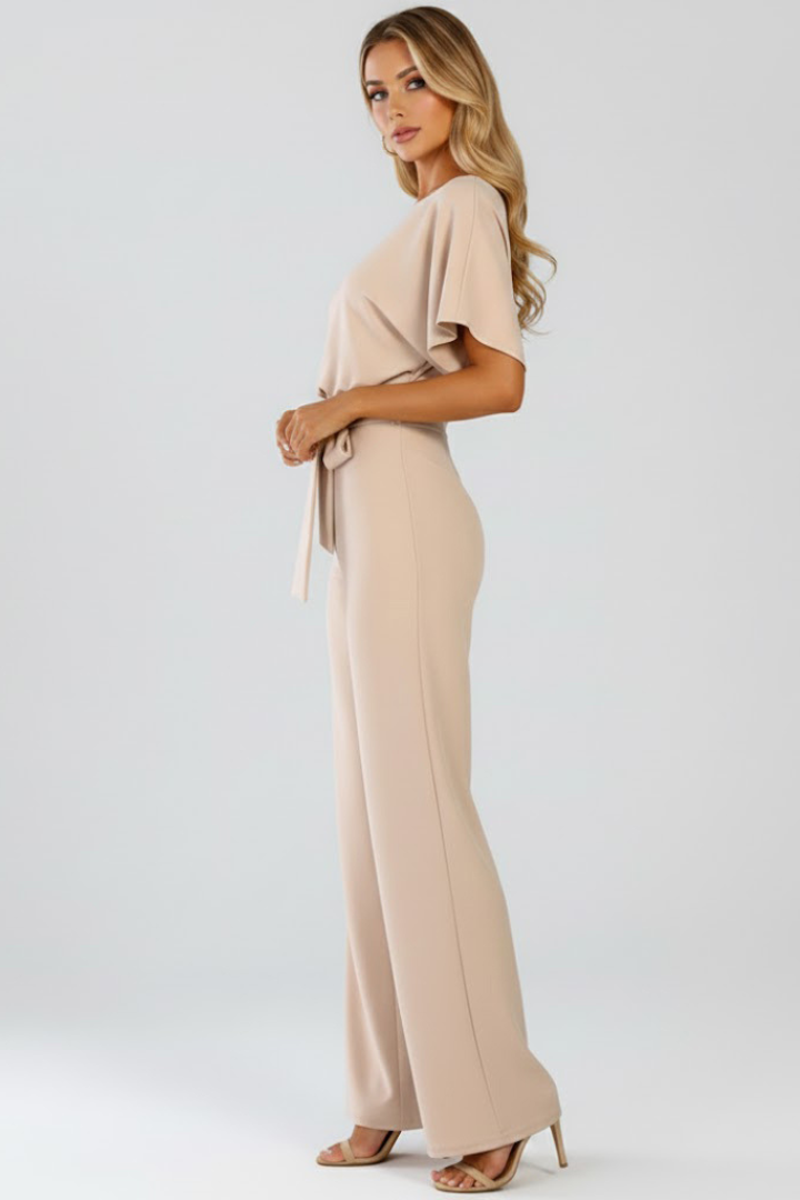 Valentina Monroe | Elegant Wide Leg Jumpsuit For Women