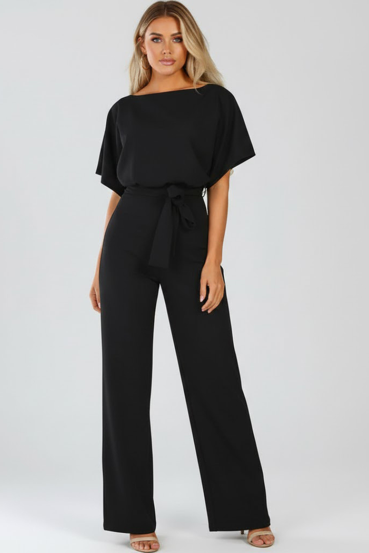 Valentina Monroe | Elegant Wide Leg Jumpsuit For Women