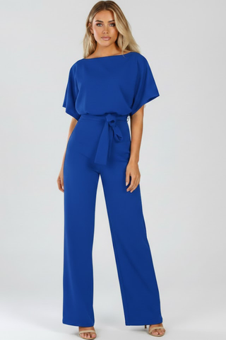 Valentina Monroe | Elegant Wide Leg Jumpsuit For Women