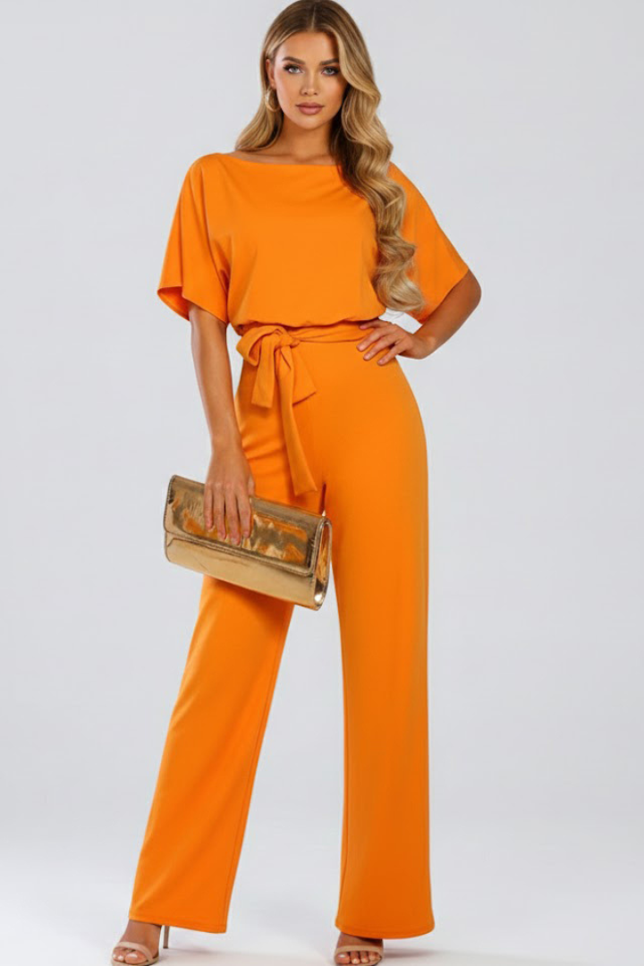 Valentina Monroe | Elegant Wide Leg Jumpsuit For Women
