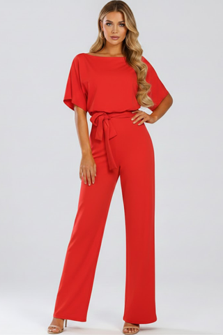 Valentina Monroe | Elegant Wide Leg Jumpsuit For Women