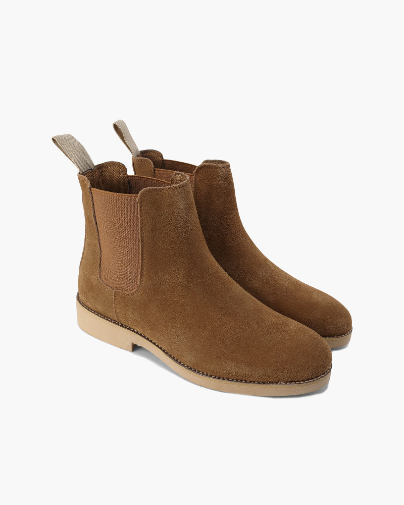 Matteo Ricci | Classic Chelsea Leather Boots with Timeless Edge For Men