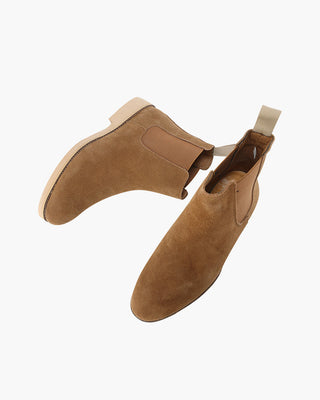 Matteo Ricci | Classic Chelsea Leather Boots with Timeless Edge For Men