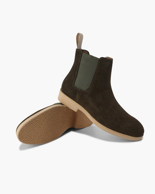 Matteo Ricci | Classic Chelsea Leather Boots with Timeless Edge For Men