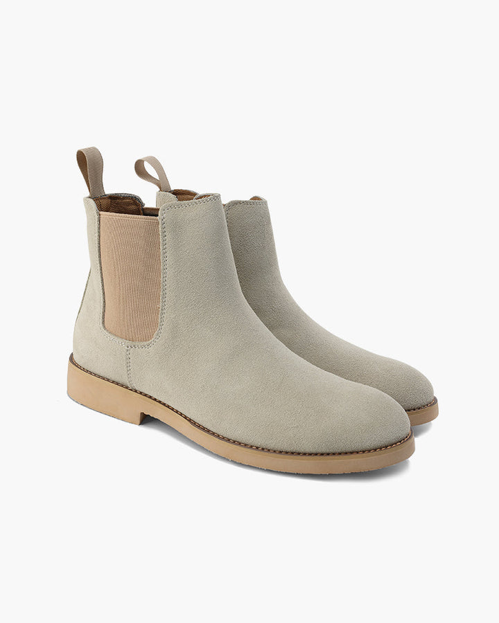 Matteo Ricci | Classic Chelsea Leather Boots with Timeless Edge For Men