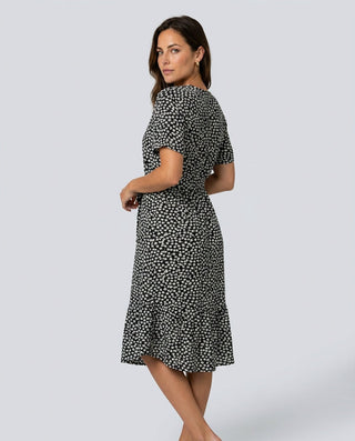 Lily Hargreaves | Floral Midi Shirt Dress For Women