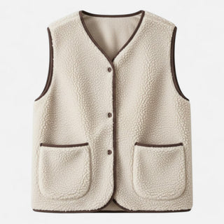 Ethan Bellucci | Plush Fleece Utility Vest For Men