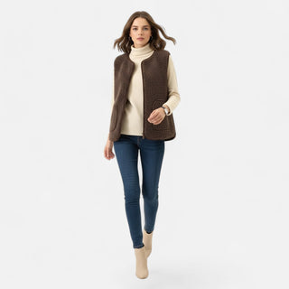 Ethan Bellucci | Plush Fleece Utility Vest For Men