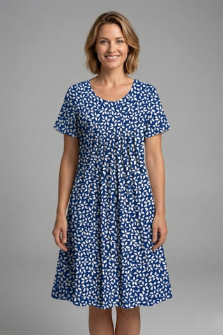 Sienna Clarke | Wildflower Print Midi Dress For Women