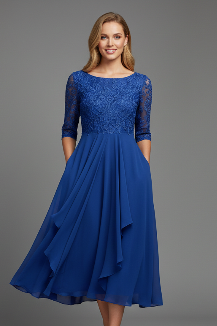 Amelia Kelly | Lace Midi Dress For Women